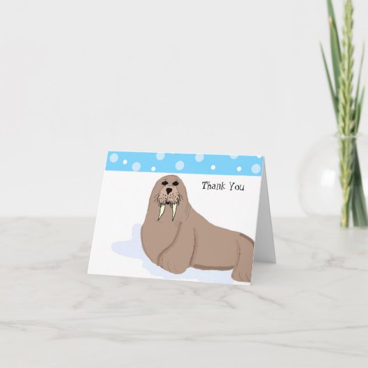 Caricature Walrus Merci (Devant)