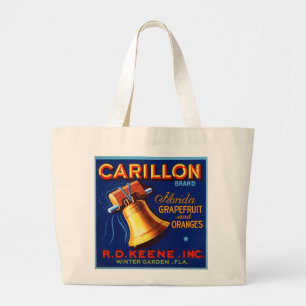 Carillon Brand Florida Grapefruit Grote Tote Bag