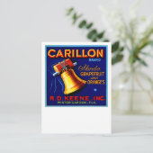 Carillon Florida Grapefruits Briefkaart (Staand voorkant)