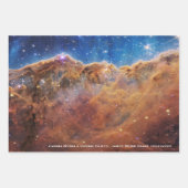 Carina Nebula Cosmic Cliffs James Webb Hi-Res Inpakpapier Vel (Voorkant 3)