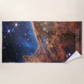 Carina Nebula Cosmic Cliffs James Webb Hi-Res Strandlaken (Voorkant)