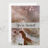 Carina Nebula Dust Pillar Kaart (Voorkant / Achterkant)