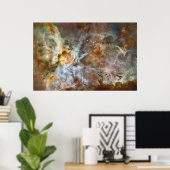 Carina Nebula Huge Astronomy Poster (Thuiskantoor)