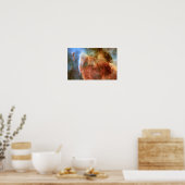Carina Nebula Keyhole Detail Space Poster (Keuken)
