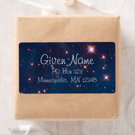 Carina Nebula Label (Insitu)