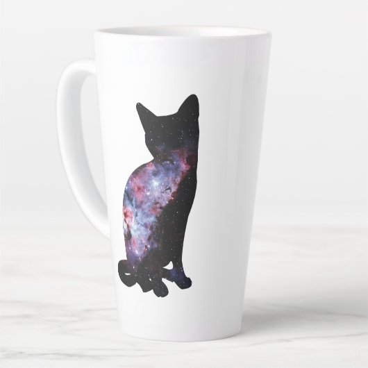 Carina Nebula Milky Way Galaxy Cat Silhouette Mok (Linkerhoek)