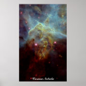 Carina Nebula Poster (Voorkant)