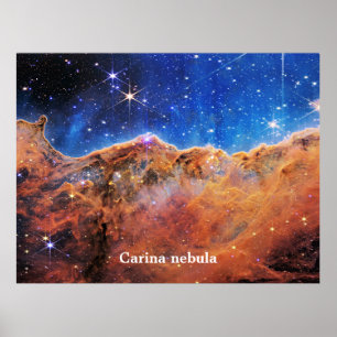Carina nebula poster