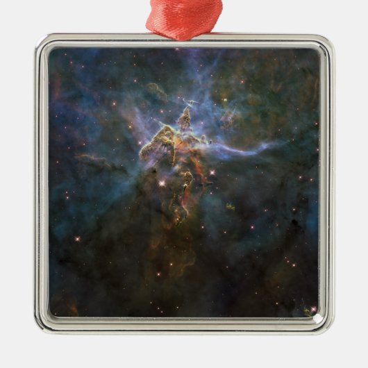 Carina Nebula Star-vormende pijlers Metalen Ornament (Voorkant)