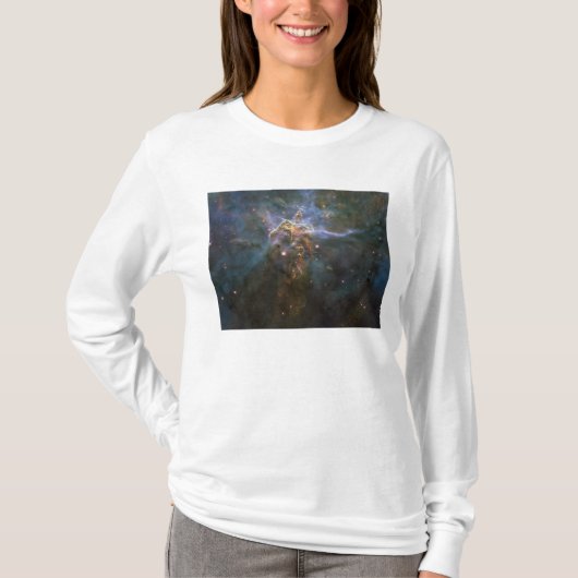 Carina Nebula Star-vormende pijlers T-shirt (Voorkant)