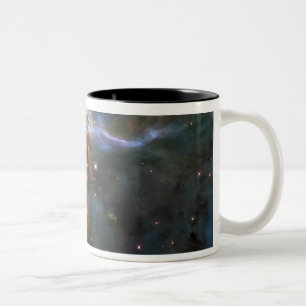 Carina Nebula Star-vormende pijlers Tweekleurige Koffiemok