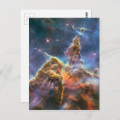 Carina Nebula van de Hubble Ruimtetelescoop Briefkaart (Voorkant / Achterkant)