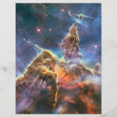 Carina Nebula van de Hubble Ruimtetelescoop Flyer (Voorkant)