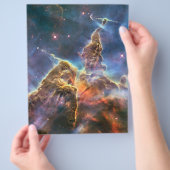 Carina Nebula van de Hubble Ruimtetelescoop Flyer (Hand)