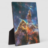 Carina Nebula van de Hubble ruimtetelescoop Fotoplaat (Zijkant)