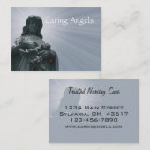 Caring Angels Verpleegzorg Visitekaartje (Voorkant / Achterkant)