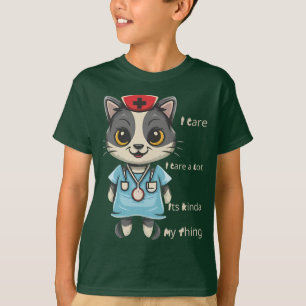 Caring Cat Nurse: Het is mijn ding T-shirt