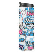 Caring is the Essence of Nursing Thermosbeker (Geroteerd rechts)