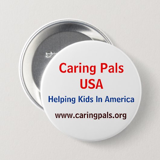Caring Pals Big Button (Voorkant /achterkant)