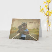 Caring Thoughts Kaart (Gele Bloem)