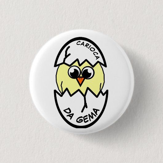 Carioca da Gema Ronde Button 3,2 Cm (Voorkant)