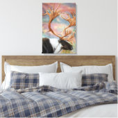 Cariou Canvas Afdruk (Insitu (Slaapkamer))