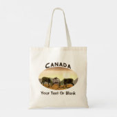 Cariou Duel - Canada Canvas tas (Achterkant)