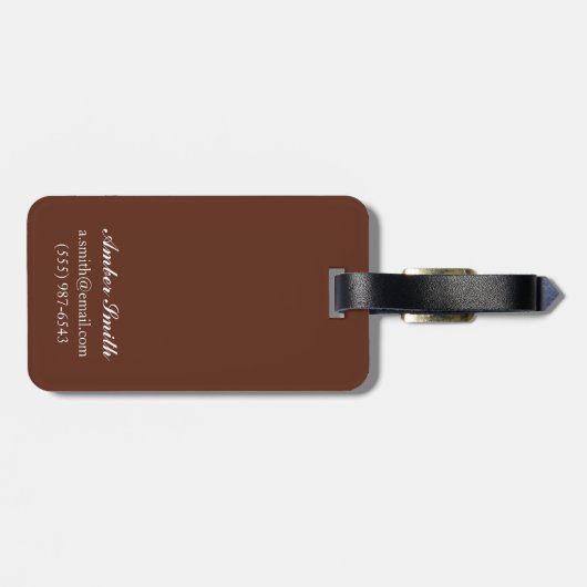 Cariou Scene - Ketchikan, Alaska Bagagelabel (Achterkant horizontaal)