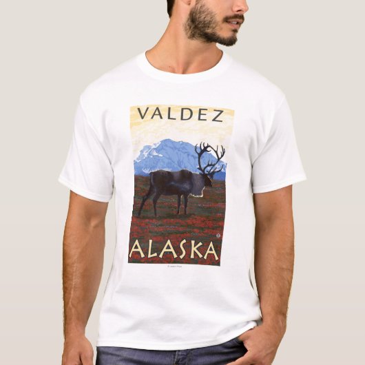 Cariou Scene - Valdez, Alaska T-shirt (Voorkant)
