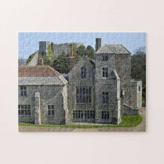 Carisbrook Castle Isle of wight. Legpuzzel (Horizontaal)