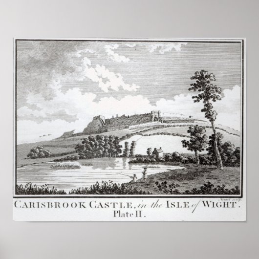 Carisbrook Castle, op het eiland Wight Poster (Voorkant)