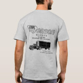 Carl Benson Garage - Overzicht T-shirt (Achterkant)