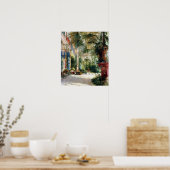 Carl Blechen The Interior of the Palm House Poster (Keuken)