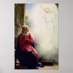Carl Bloch Annunciation Poster