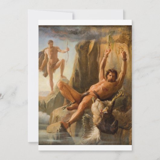 Carl Bloch - Prometheus' Befreiung Kaart (Voorkant)