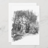 Carl Emil Doepler - Frigg as Ostara Kaart (Voorkant / Achterkant)