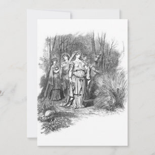 Carl Emil Doepler - Frigg as Ostara Kaart