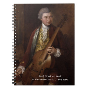 Carl Friedrich Abel Notitieboek