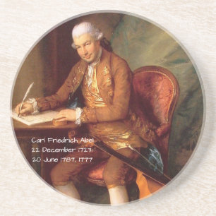 Carl Friedrich Abel Zandsteen Onderzetter