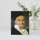 carl friedrich gauss briefkaart (Staand voorkant)