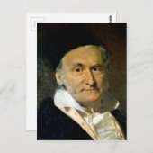 carl friedrich gauss briefkaart (Voorkant / Achterkant)