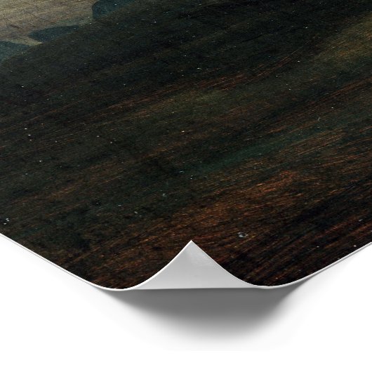 Carl Gustav Carus Stone Age Mound Poster (Hoek)