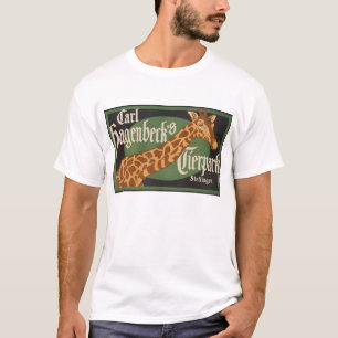 Carl Hagenbeck's Tierpark Circus Poster T-shirt