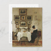 Carl Holsøe Mère et enfant CC0570 Carte postale (Devant / Derrière)