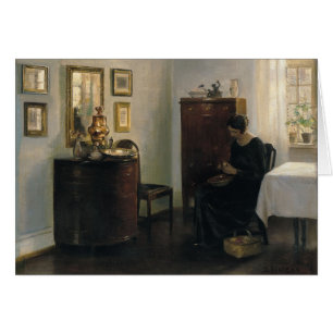 Carl Holsøe Woman met Fruit Bowl CC0449
