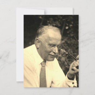Carl Jung, circa 1935 Briefkaart