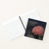 Carl Jung Creative Quote Schattigee Roze Bloemen D Notitieboek (Binnen)