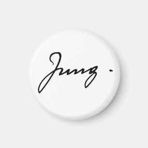 Carl Jung handtekening Magneet