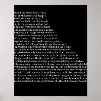 Carl Jung Quotes Poster