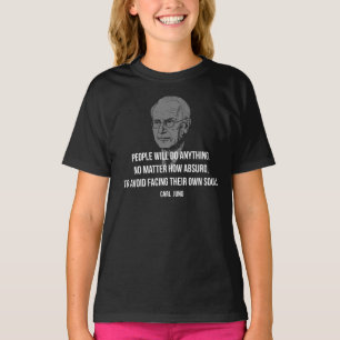 Carl Jung Zielreflectie Quote T-shirt